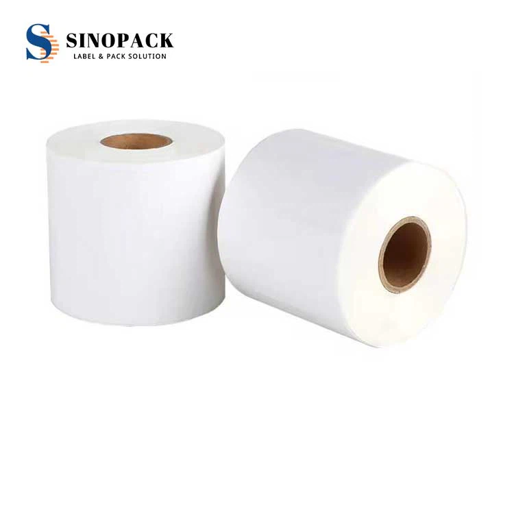 Folhas de adesivos de PVC branco com impressão índigo